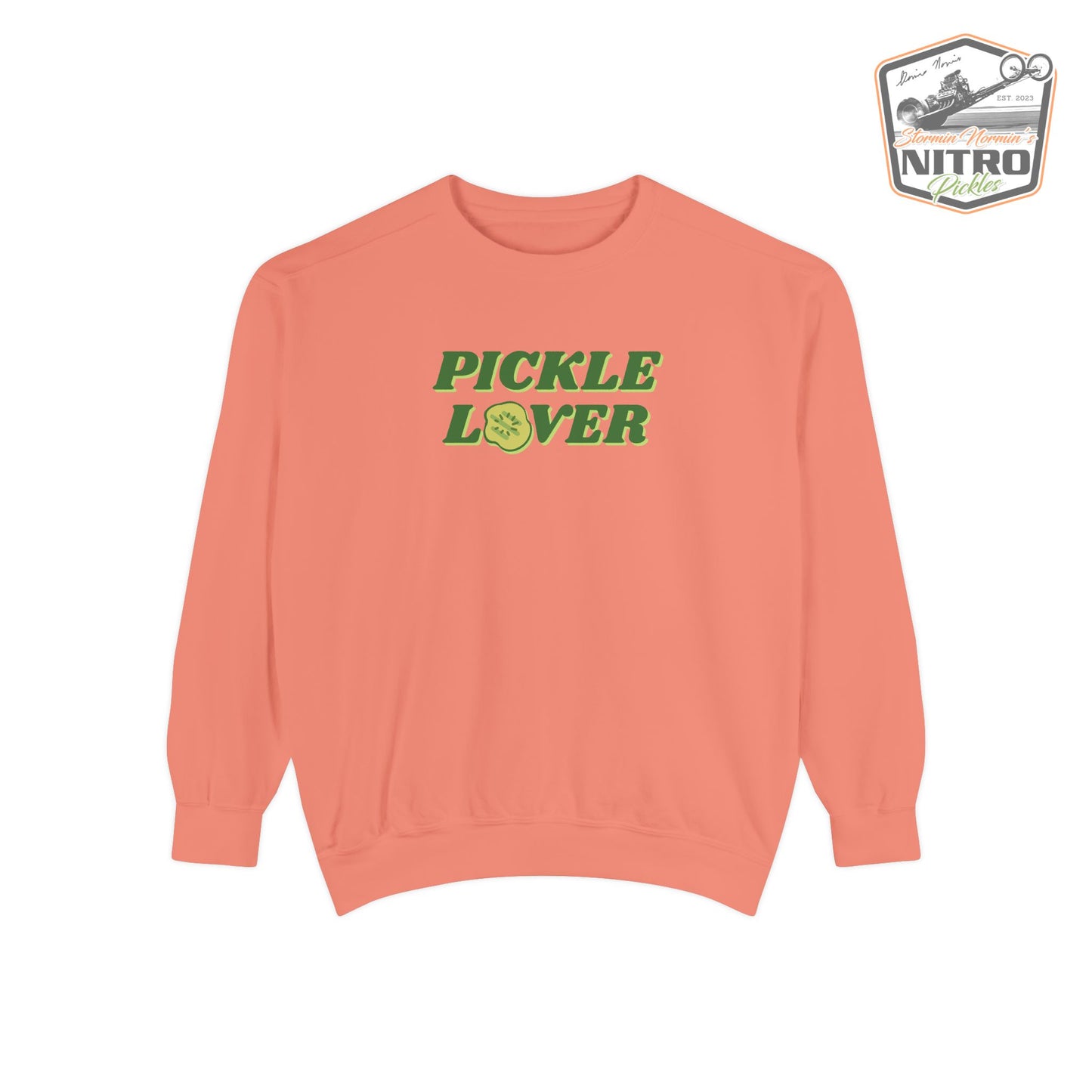 'Pickle Lover' Crewneck Sweatshirt