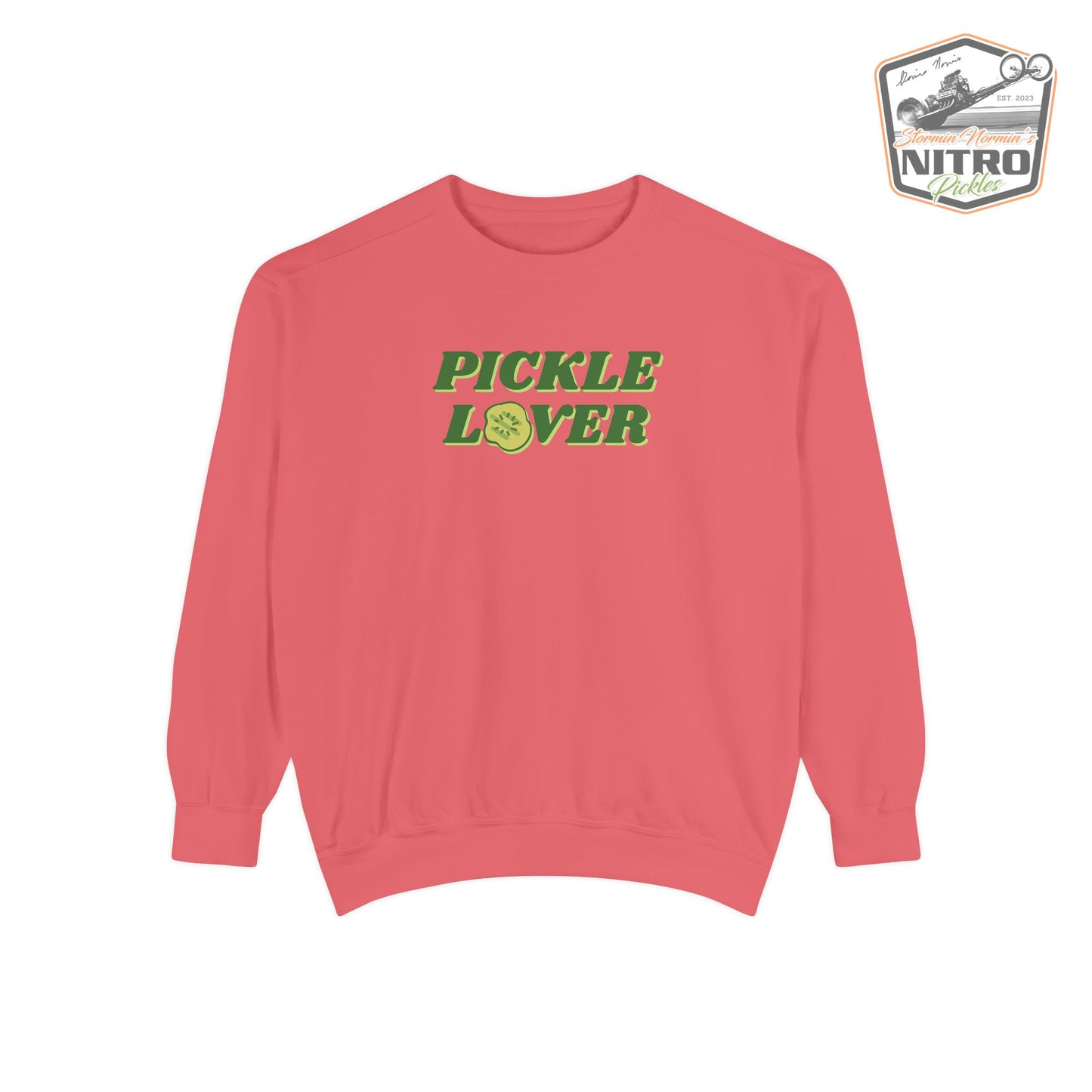 'Pickle Lover' Crewneck Sweatshirt