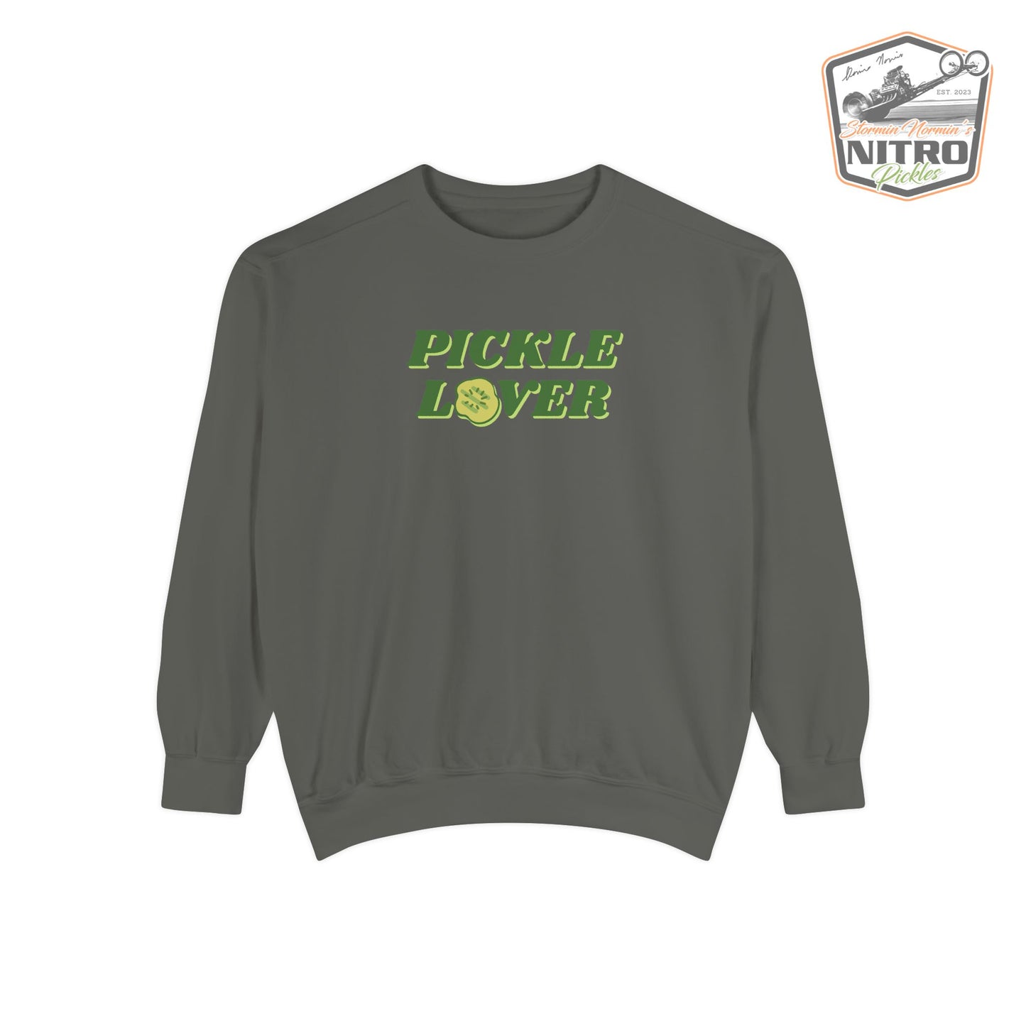 'Pickle Lover' Crewneck Sweatshirt