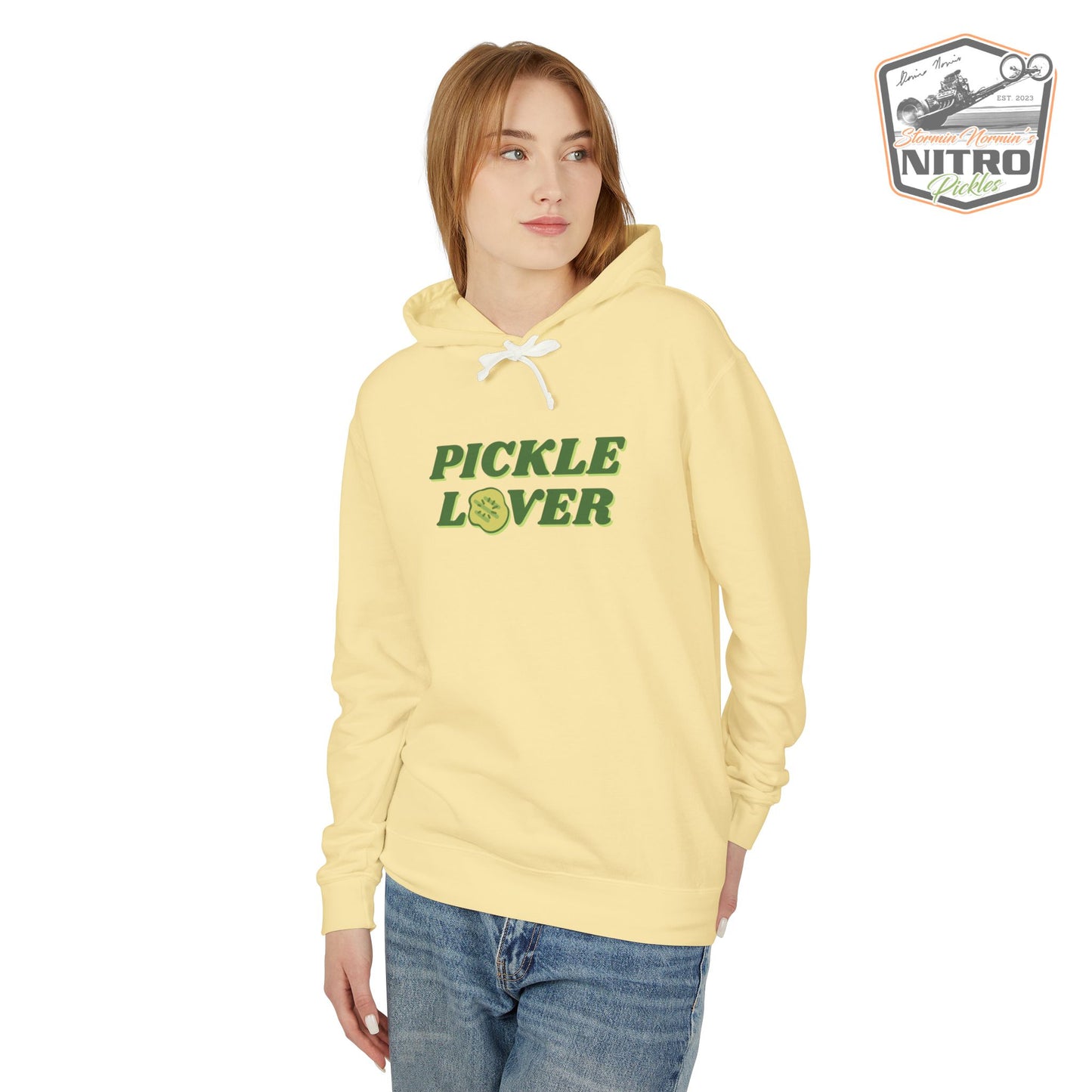 'Pickle Lover' Lightweight Hoodie