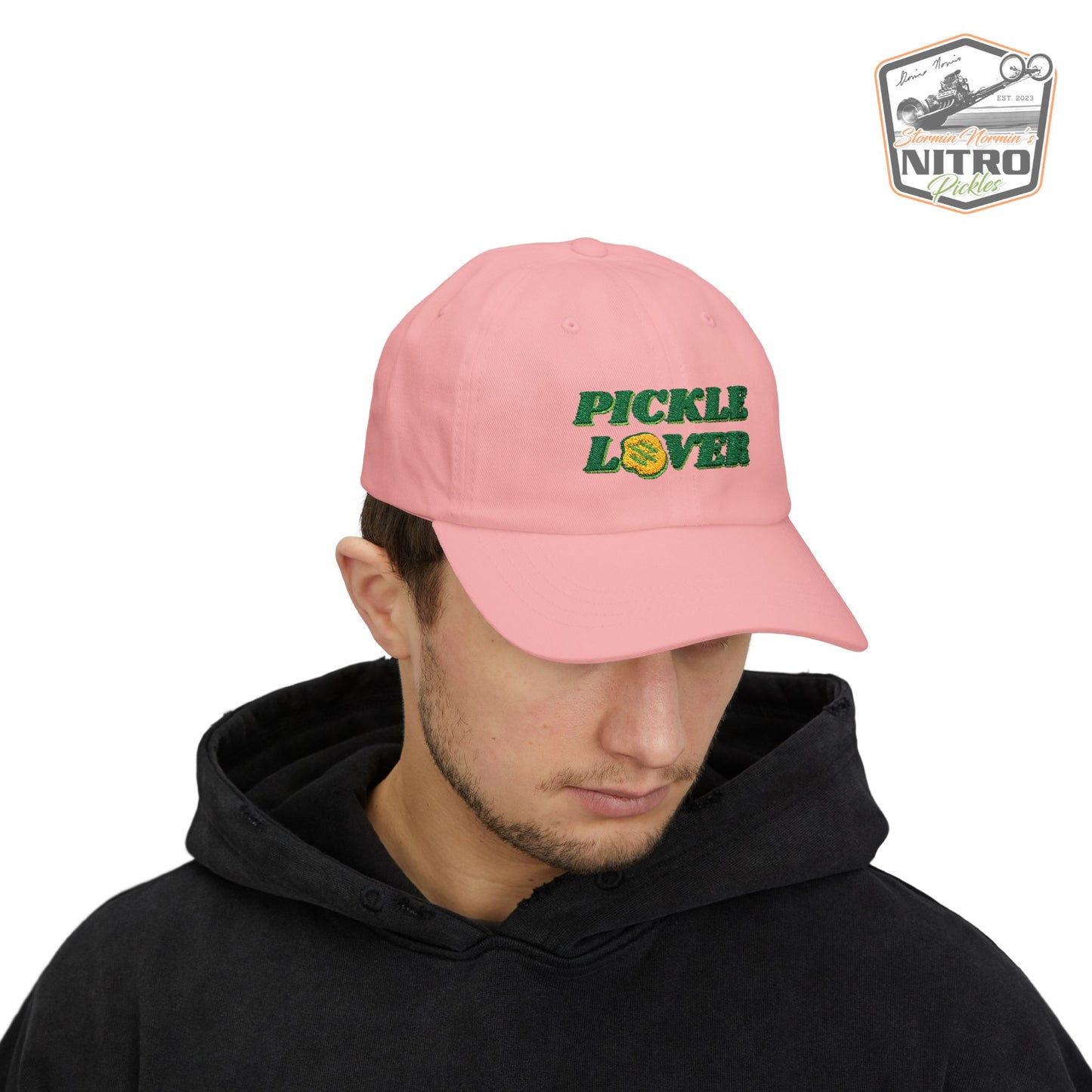 "Pickle Lover" Embroidered Dad Hat