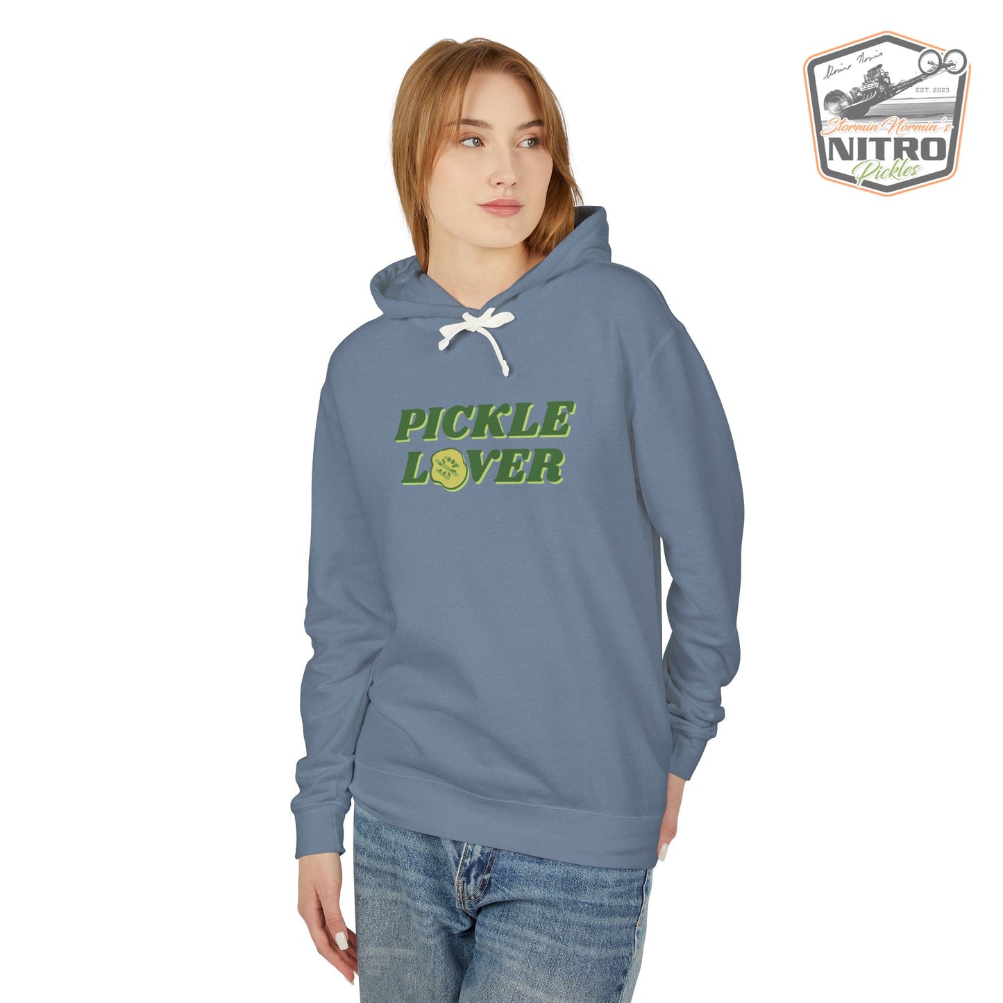 'Pickle Lover' Lightweight Hoodie