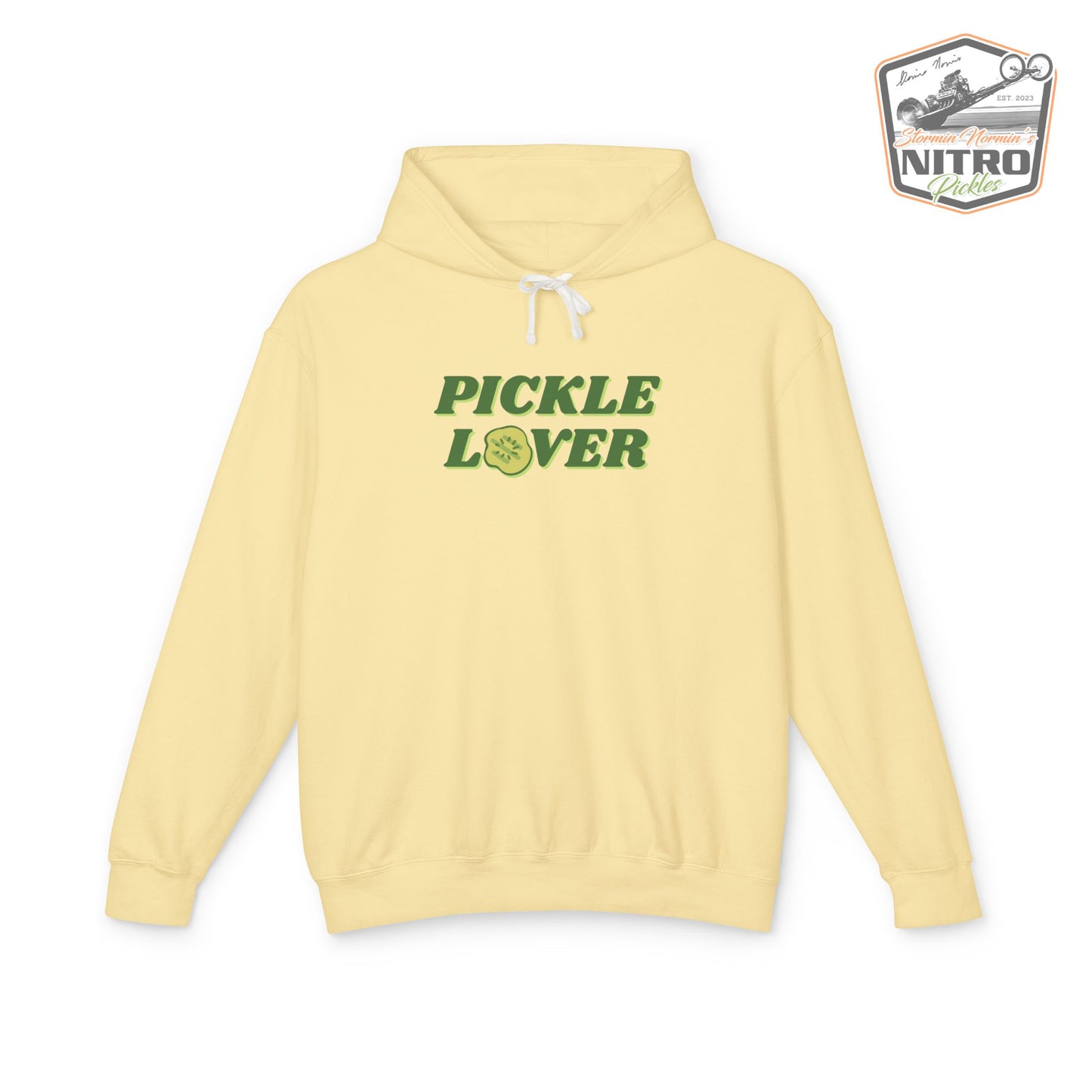 'Pickle Lover' Lightweight Hoodie