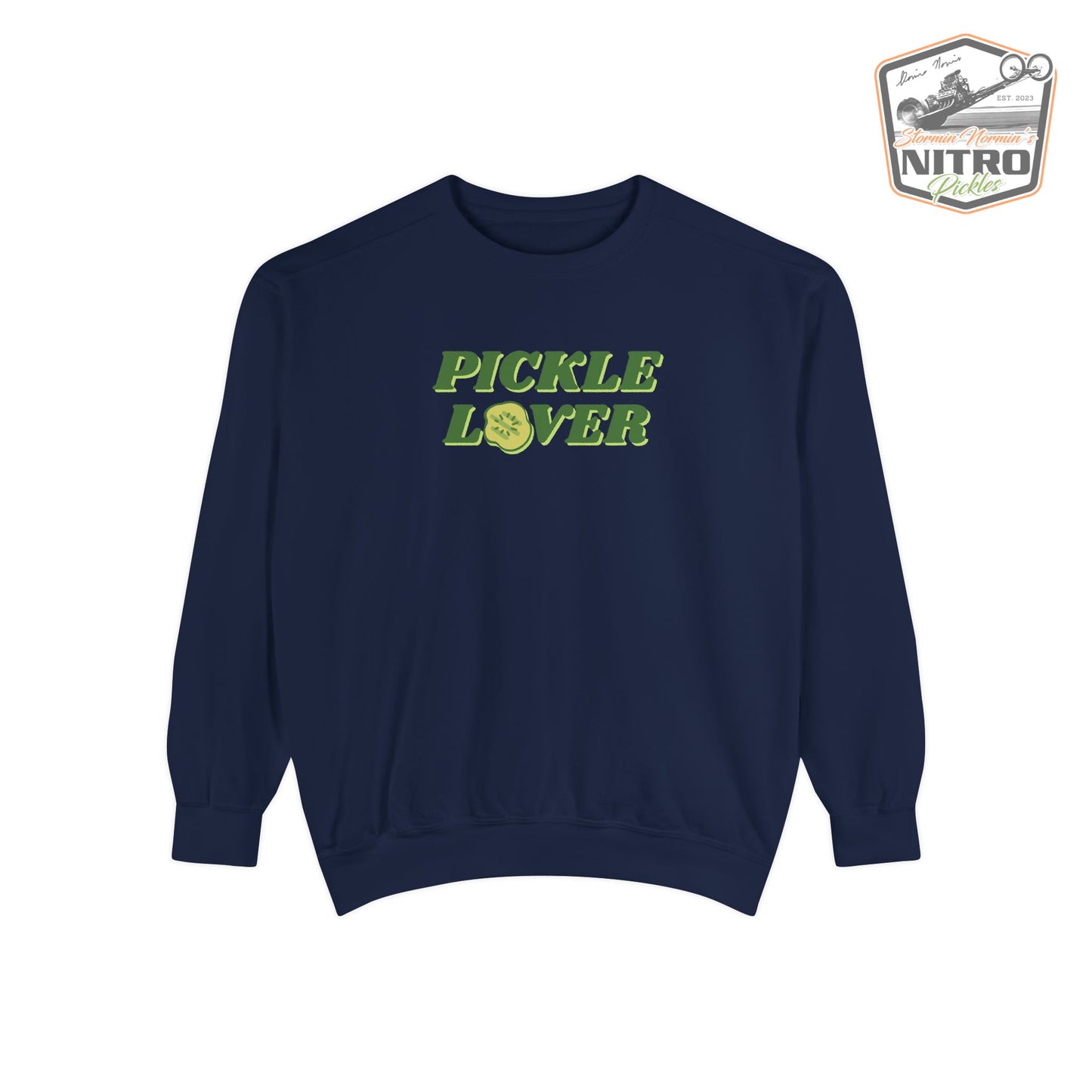 'Pickle Lover' Crewneck Sweatshirt