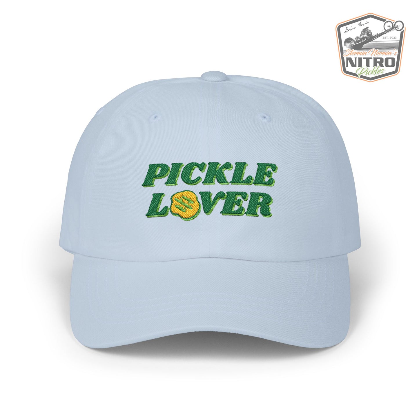 "Pickle Lover" Embroidered Dad Hat