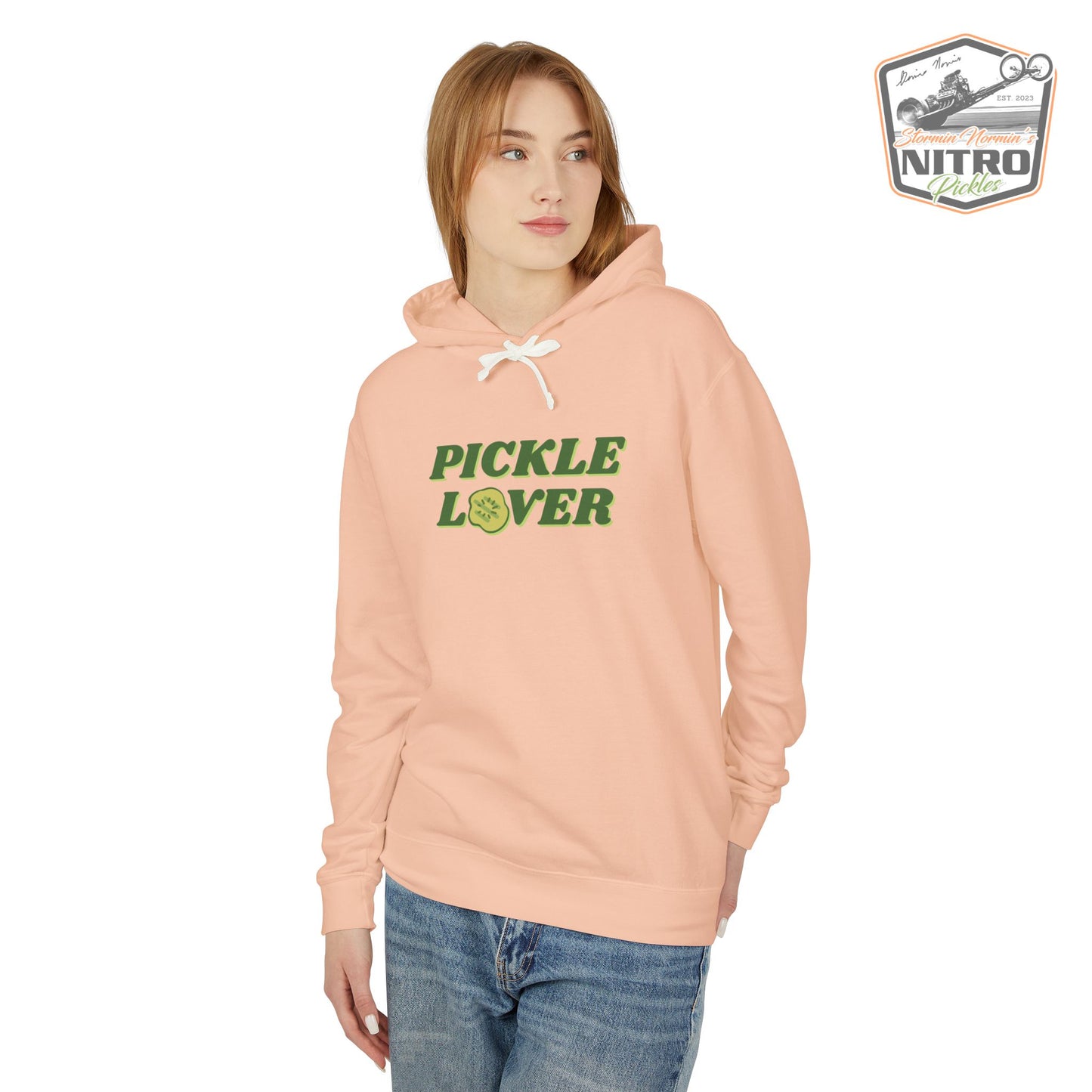 'Pickle Lover' Lightweight Hoodie