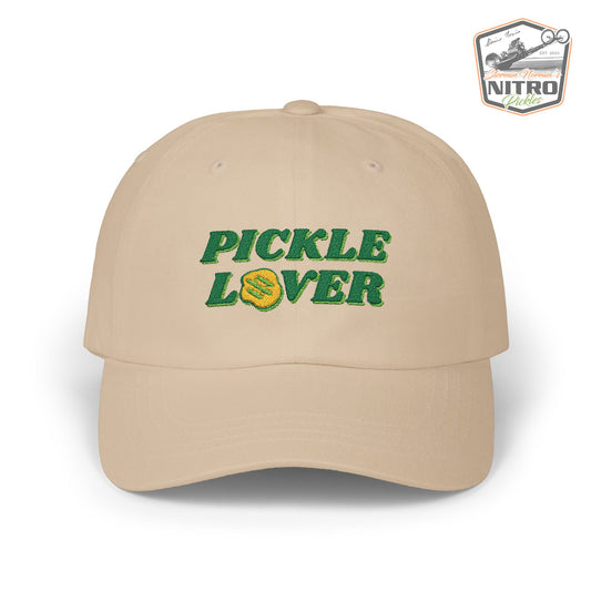 "Pickle Lover" Embroidered Dad Hat