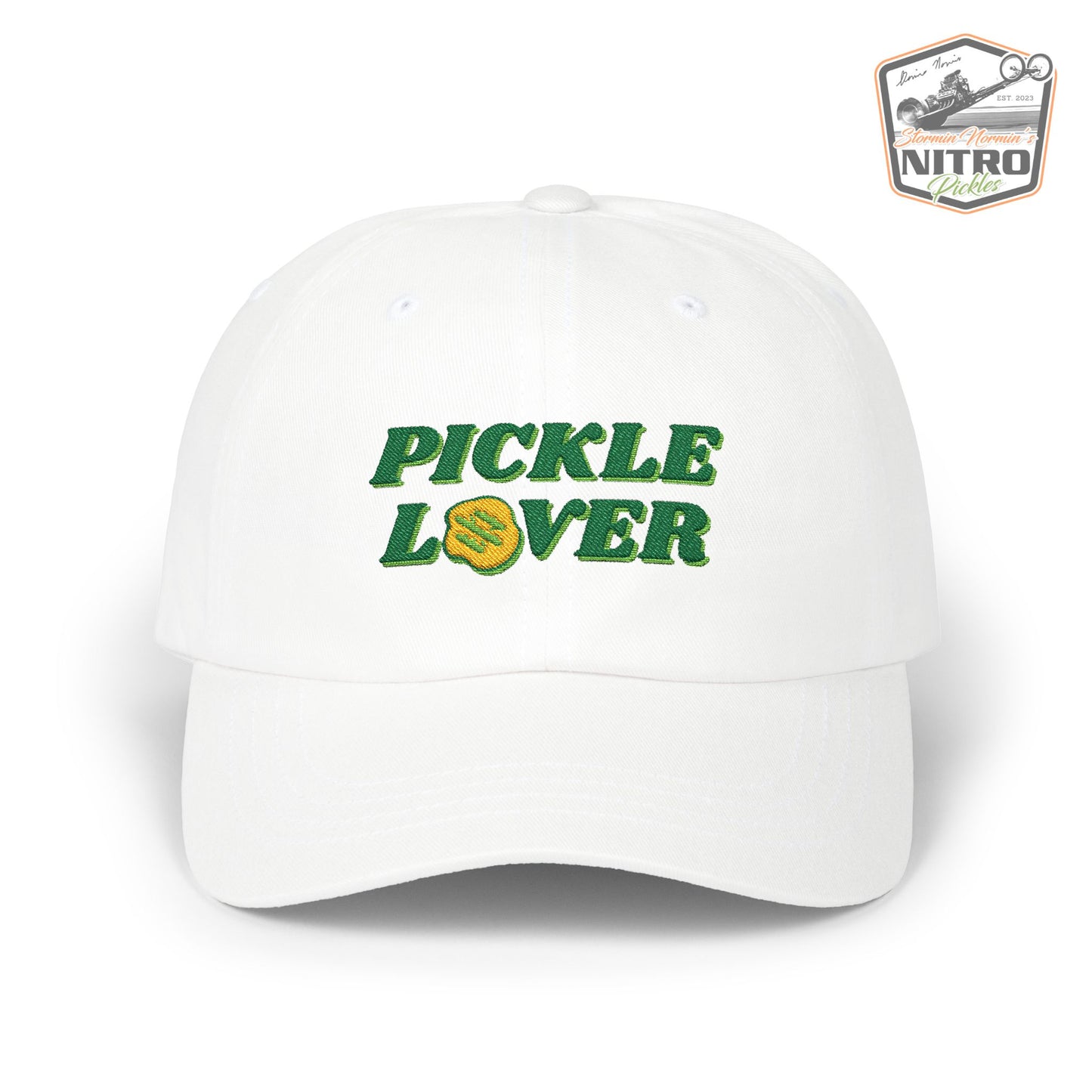 "Pickle Lover" Embroidered Dad Hat