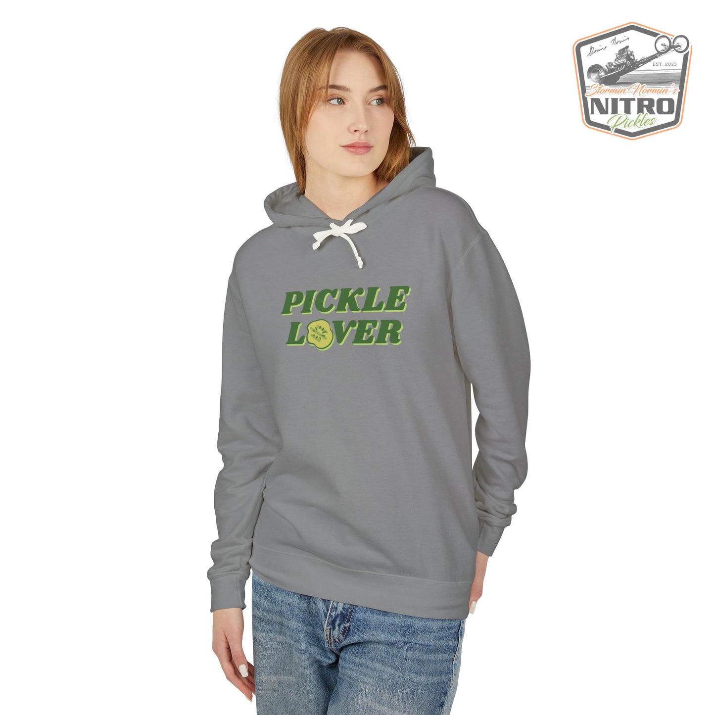 'Pickle Lover' Lightweight Hoodie