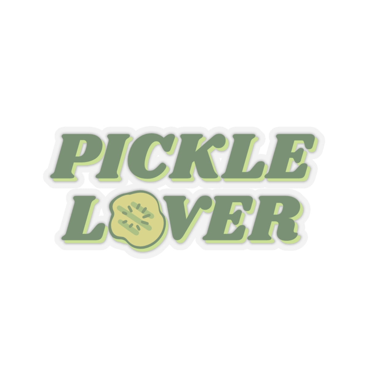 'Pickle Lover' Decal