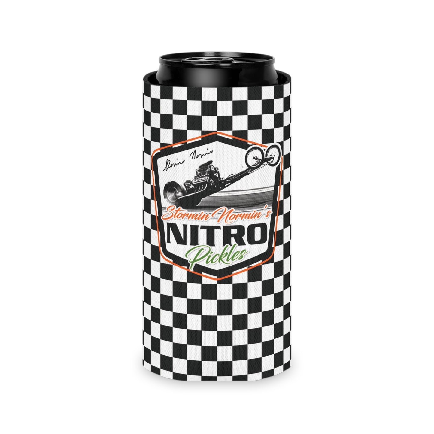 Checkered Flag Coozie