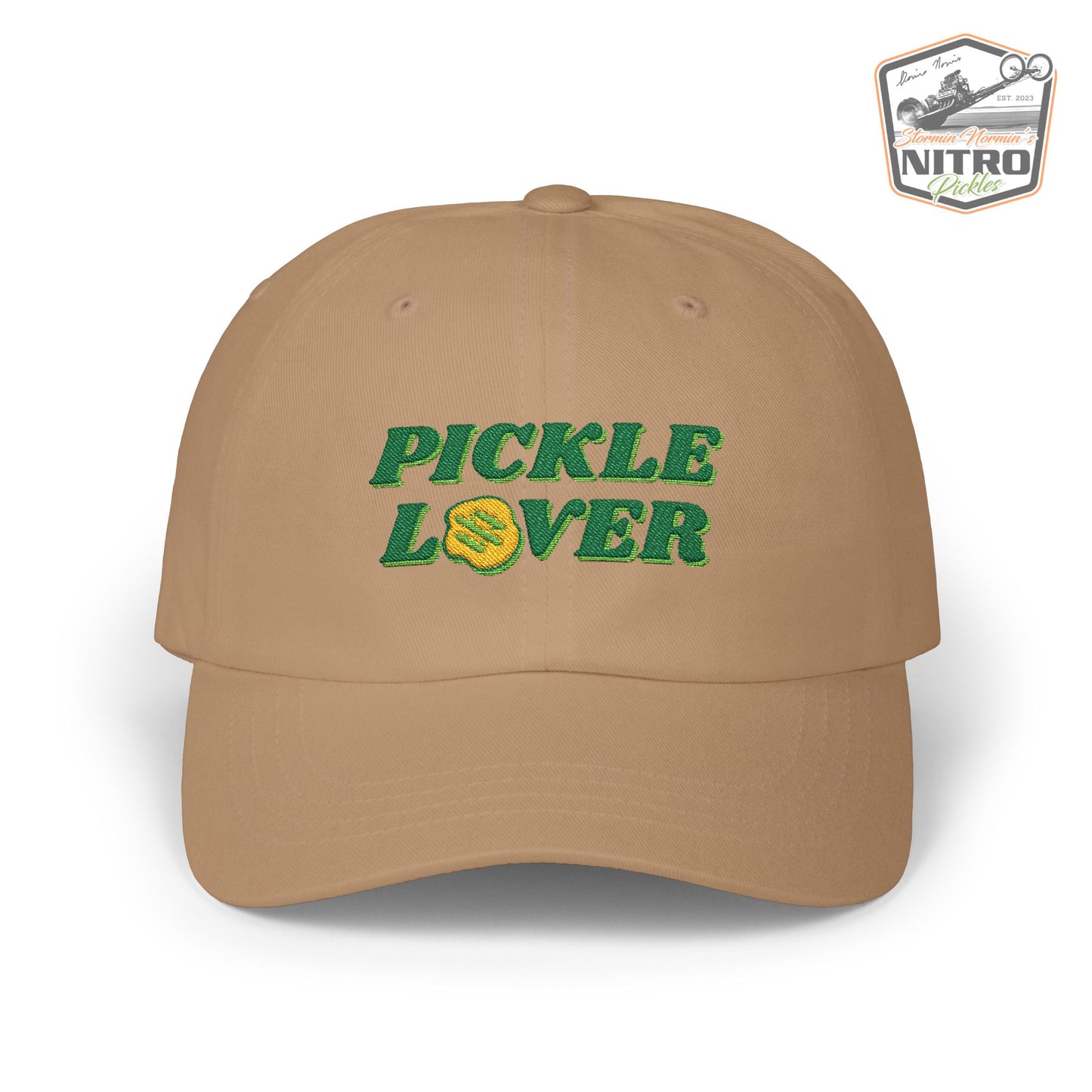 "Pickle Lover" Embroidered Dad Hat