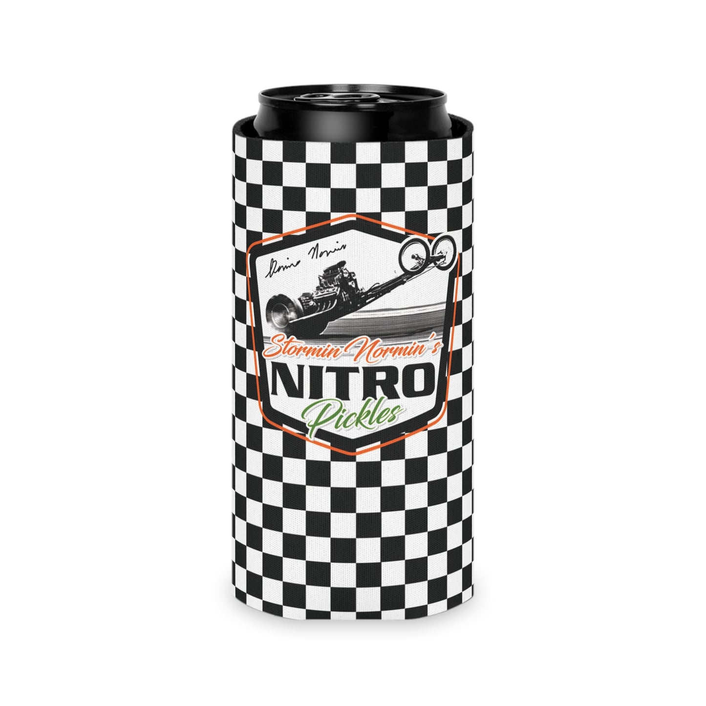 Checkered Flag Coozie