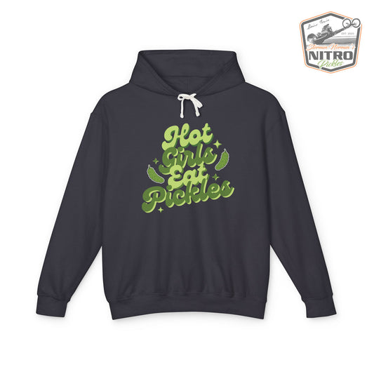 'Hot Girls Eat Pickles' Hoodie - Green