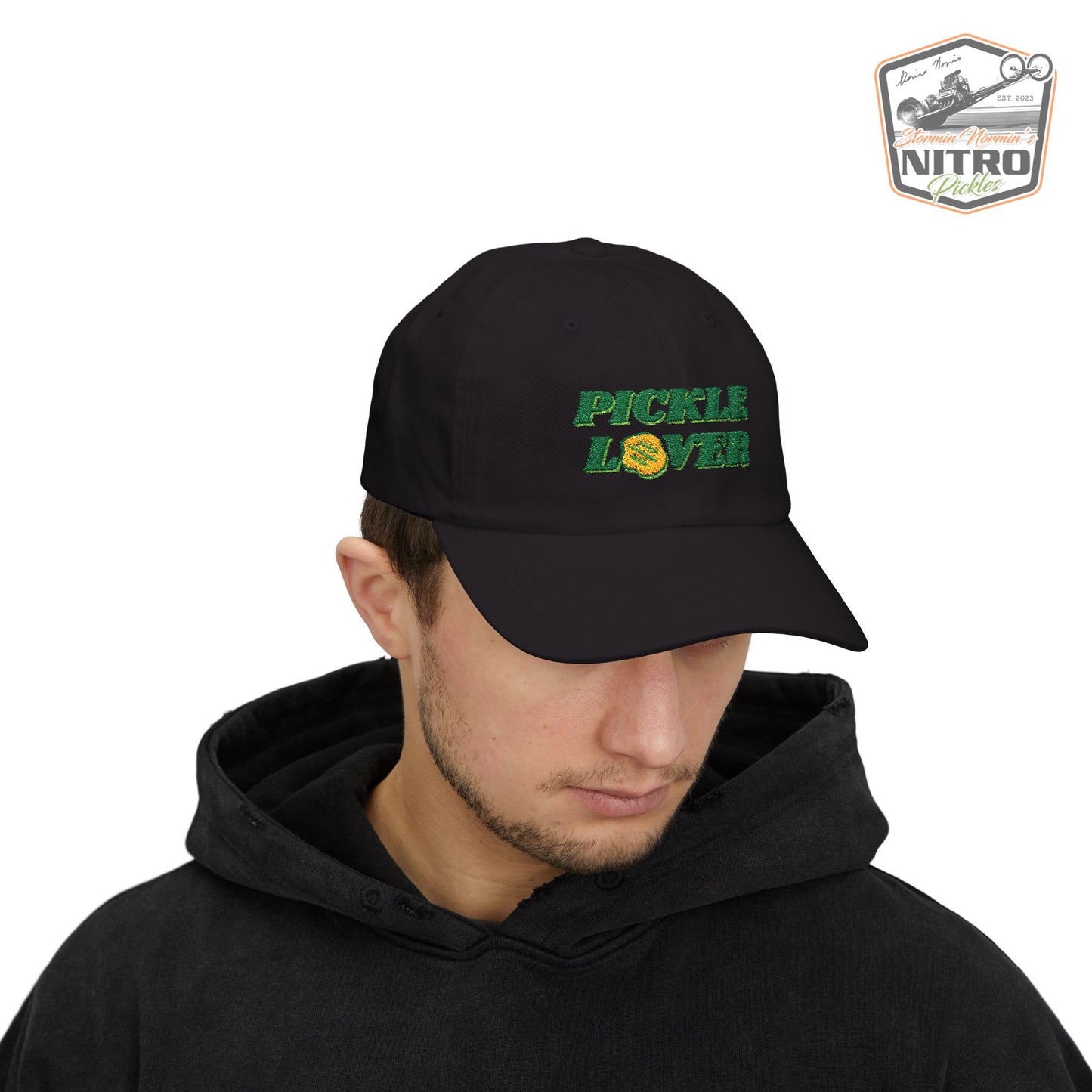 "Pickle Lover" Embroidered Dad Hat